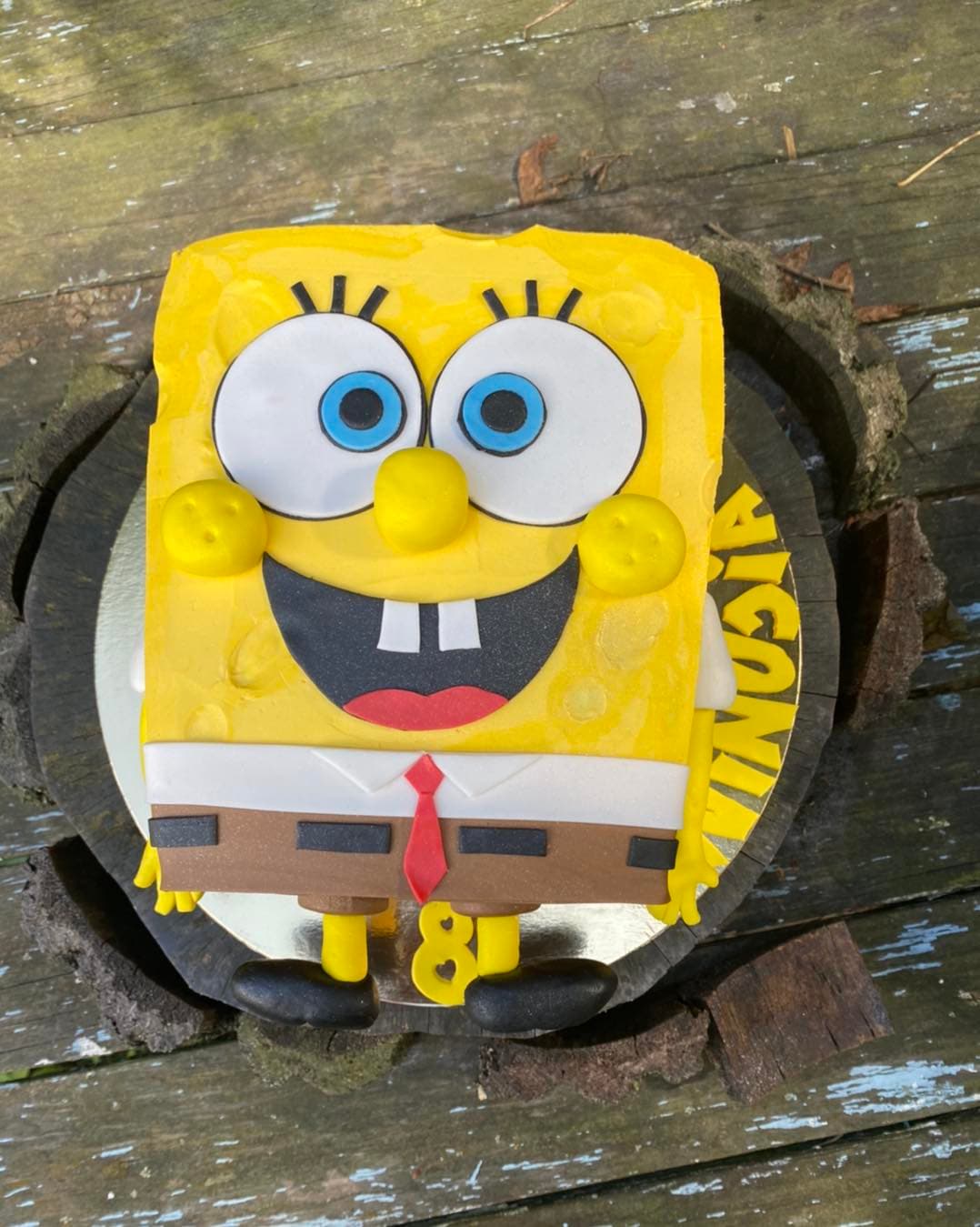 Torty dla dzieci — tort sponge bob